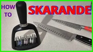 How to Use the IKEA SK&Auml;RANDE Knife Sharpener | Step-by-Step Demonstration & Sharpness Test