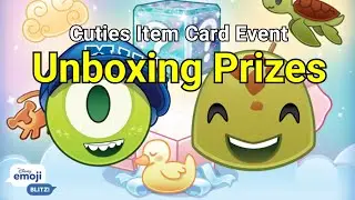Cuties Item Card Event Prizes (01/2026) - Disney Emoji Blitz 