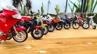 Best Model Collection Bikes 1/12 Scale, BMW, Triumph, MV agusta, KTM, Kawasaki, Honda, Ducati, Vespa