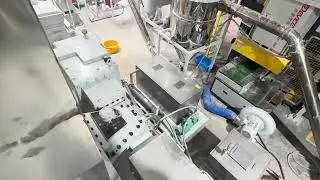 #HFFR #Halogen-free #lowsmoke #cable material compounding machine