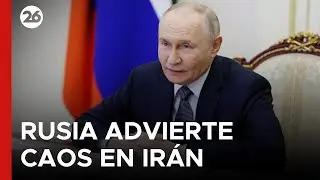 🇷🇺 ADVERTENCIA RUSA | El Kremlin dice que un ataque de EEUU sobre IRÁN generaría caos en la región