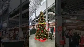 Christmas Decorations Are Out At The Calgary Farmers Market West!