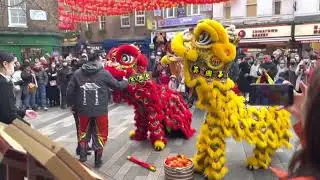 LION DANCE @ London Chinatown 2022