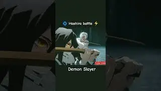 Hashira training battle demon Slayer #hashira #demonslayer #obanai #sanemi  #muichiro #battle