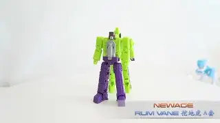 Transformers Devastator Constructicons A set NEWAGE How to Transform 推土机 清扫机 NA 大力神 挖地虎 A套装 (纯变形展示)