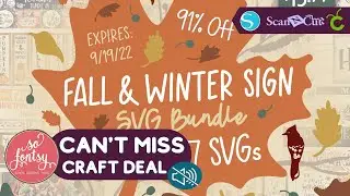 Best of Fall & Winter Sign SVG Designs from So Fontsy 🍁