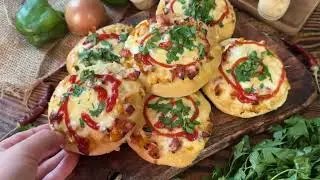 Mini pizzerinki w zupełnie nowym wydaniu. Prosty przepis.