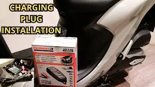 Honda Vision 110cc 2024 Charging Plug Install. BEST WAY TO DO.