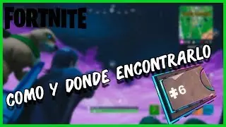 FORTBYTE #06 en Fortnite: c&oacute;mo y d&oacute;nde encontrarlo en la helader&iacute;a en el desierto| CRACKEROS TV