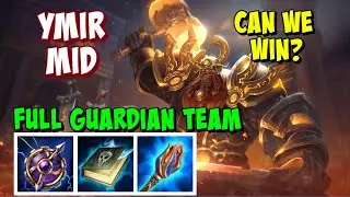 MID YMIR GAMEPLAY SMITE SEASON 9 - FULL TEAM OF GUARDIANS