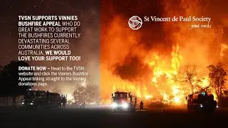 Vinnies Bushfire Appeal