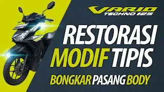 Restorasi Vario 125 Led Old Modif Tipis  Dana Pelajar | Bongkar Pasang Part 1