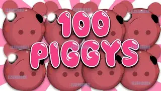 PIGGY 100 PLAYERS [Momentos Divertidos y Curiosidades] - Piggy Roblox - ELSENIORRX ROBLOX
