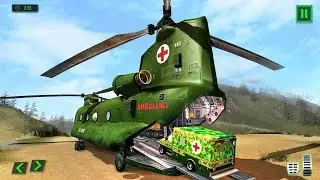 US Army Ambulance Driving Rescue Simulator 2020 | Gameplay Walkthrough Part 1 IOS Android Gameplay