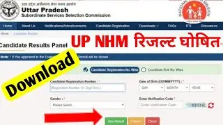 up nhm exam result 2023 ! up nhm result today update ! up nhm result cut off ! up nhm result
