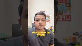 Check your Irish visa decision