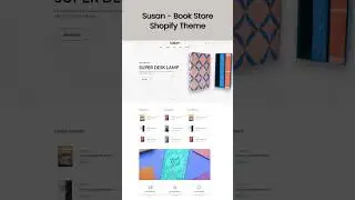 Susan   Book Store Shopify Theme 