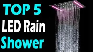 TOP 5 Best LED Rain Shower Review In 2024
