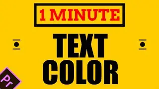 How to Change Text Color in Premiere Pro | Premiere Pro Tutorial | Tips4u