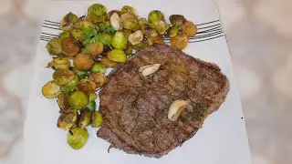 Well Done Beef Steak with Roasted Baby Cabbage(বিফ স্টেক)