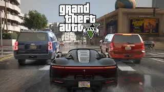 Ferrari Daytona SP3 - GTA5 | Steering Wheel Gameplay