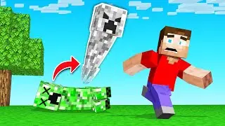 Minecraft BUT The MOBS Turn Into GHOSTS!