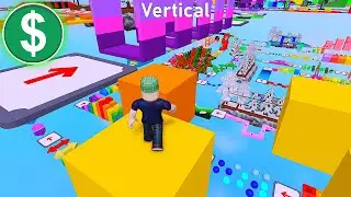 ROBLOX Parkour Gameplay No Copyright (Vertical)