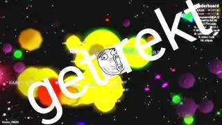 Agario gameplay with SMS clan POPSPLITS and TRICKSPLTS