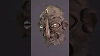 Art africain  - Masque africain - Masque Bamoun