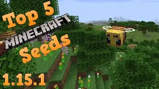 Top 5 EPIC Seeds for Minecraft 1.15 The Bee Update! [2020] (4)