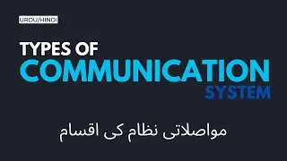 Types of Communication | Unicast, Multicast, Broadcast, Anycast | Urdu/Hindi