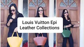 All of my Louis Vuitton Epi Leather Vintage Handbags Collection #louisvuitton #vintage #luxury