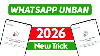 WhatsApp Ban Problem 2026 ✅| This account can no longer use WhatsApp Problem New 2026