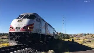 New Mexico Rail Runner trains around Santa Fe.