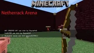 Minecraft Xbox PVP: Capture the Flag on Netherrack Arena