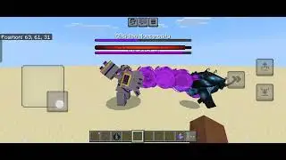 The Immortal vs Obsidian Monstrosity In Minecraft Bedrock Mob Battles
