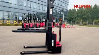 Small Electric Pallet Stacker - HUPER electric stacker lift