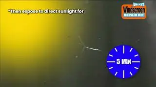 How to Fix a Windscreen Star Chip in Minutes | UFIXIT Windscreen Repair Kit