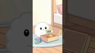 Fluffy's toy box #like #kids #animated #ai #cute #fluffy