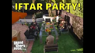 GTA 5 PAKISTAN | IFTAR PARTY AT MICHAEL'S HOUSE | EPISODE #4 | RAMZAN SEIRES | HONDA CD70 2021