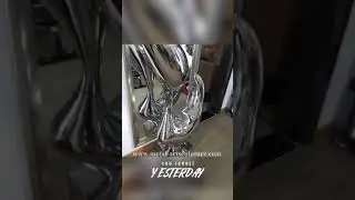 Stainless Steel Sculpture Modern Design Artwork With Abstract Mirror Surface Finish