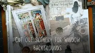 ASMR Collage- it won't be long now |art journaling|creative journaling| scrapbooking|collage with me