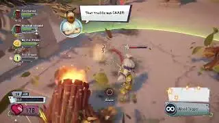 Plants vs Zombies GWF2 PS4 Балуемся