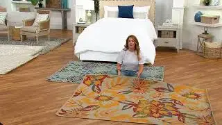 Veranda Living Optical Indoor/Outdoor Rug Collection on QVC
