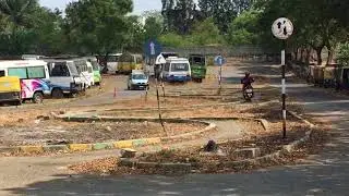Two wheel driving test in Peenya.