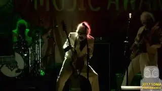 The Creepy Creeps at the 2017 San Diego Music Awards