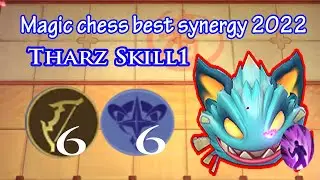 MAGIC CHESS  | TOP RANK | THARZ SKILL1 | 6Archer | 6Wrestler | MLBB MAGIC CHESS | 6996 Combo |