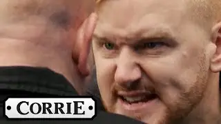 Gary Gets Violent With One of His Customers | Coronation Street