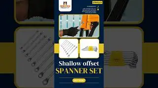 Stanley Shallow Offset Ring Spanner Set  Model No: 70-394E | 70-395E