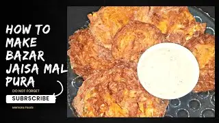 Bazar wala Maal pura egg maal pua by Memons Foods